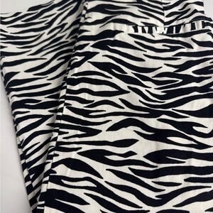 Counterparts Zebra Print Capri